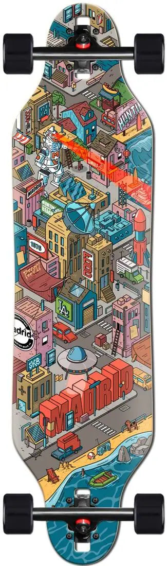 Longboard Madrid Weezer Drop-Thru 36" | RideHub
