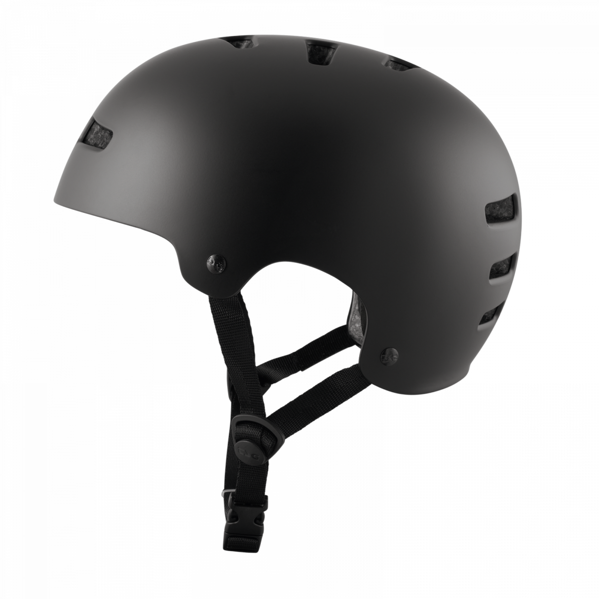 Kask TSG Evolution Solid Color Satin Black – niezawodna ochrona w eleganckim wydaniu | Ride Hub