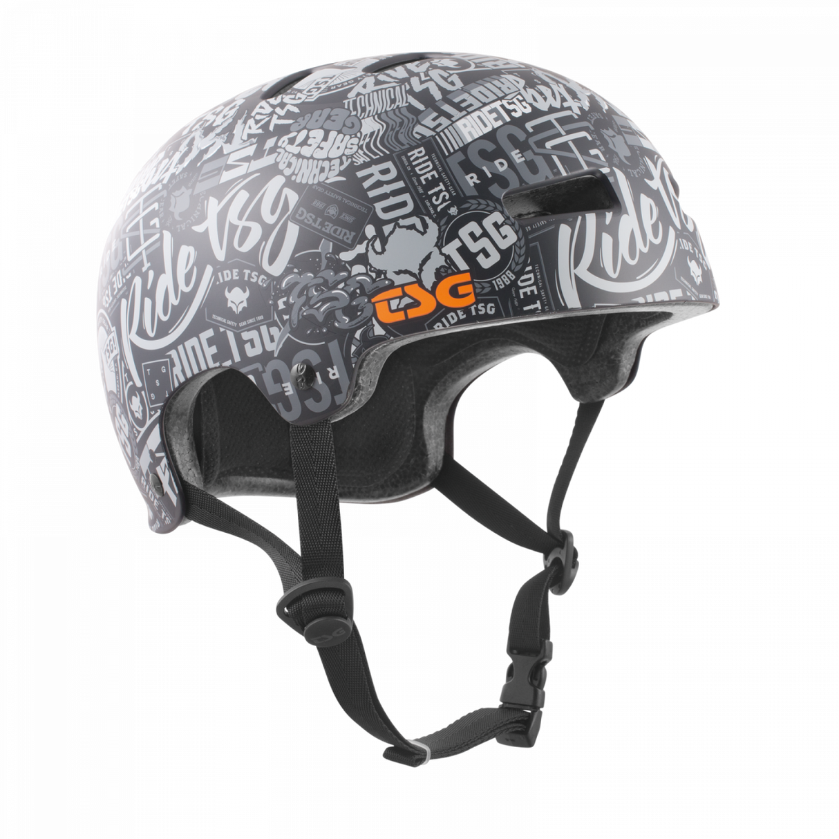 Kask TSG Evolution Graphic Design Stickerbomb – stylowa ochrona dla miejskich sportowców | Ride Hub