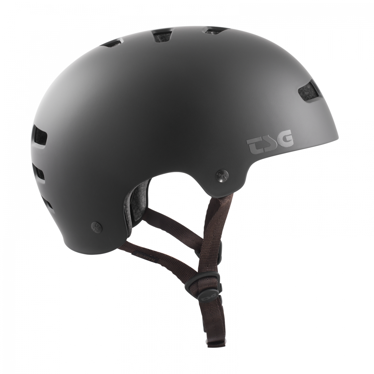 Kask TSG Kraken Solid Color Satin Black – elastyczna ochrona dla miejskich sportowców | Ride Hub