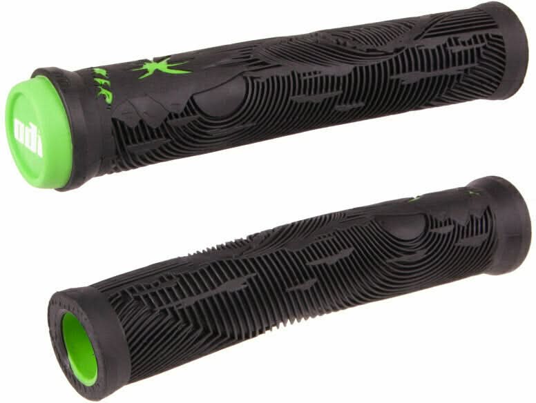 Gripy BMX ODI grips Hucker Flangeless black-blue, 160mm