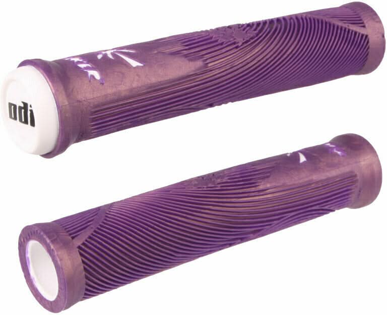 Gripy BMX ODI grips Hucker Flangeless black-blue, 160mm