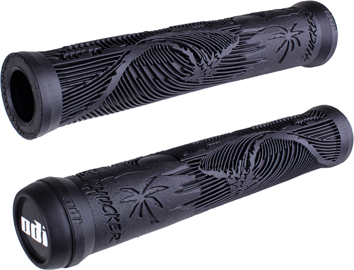 Gripy BMX ODI grips Hucker Flangeless black-blue, 160mm