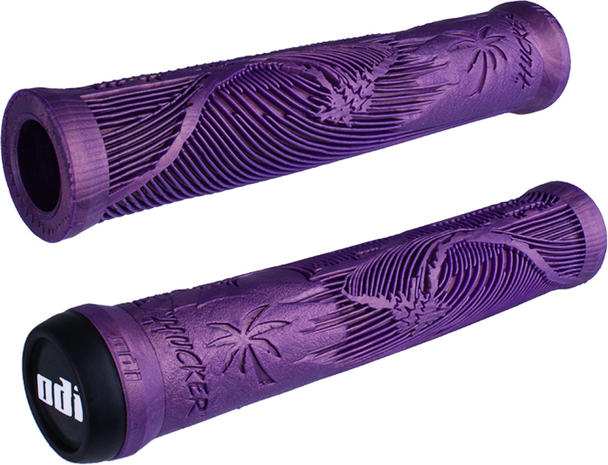 Gripy BMX ODI grips Hucker Flangeless black-blue, 160mm