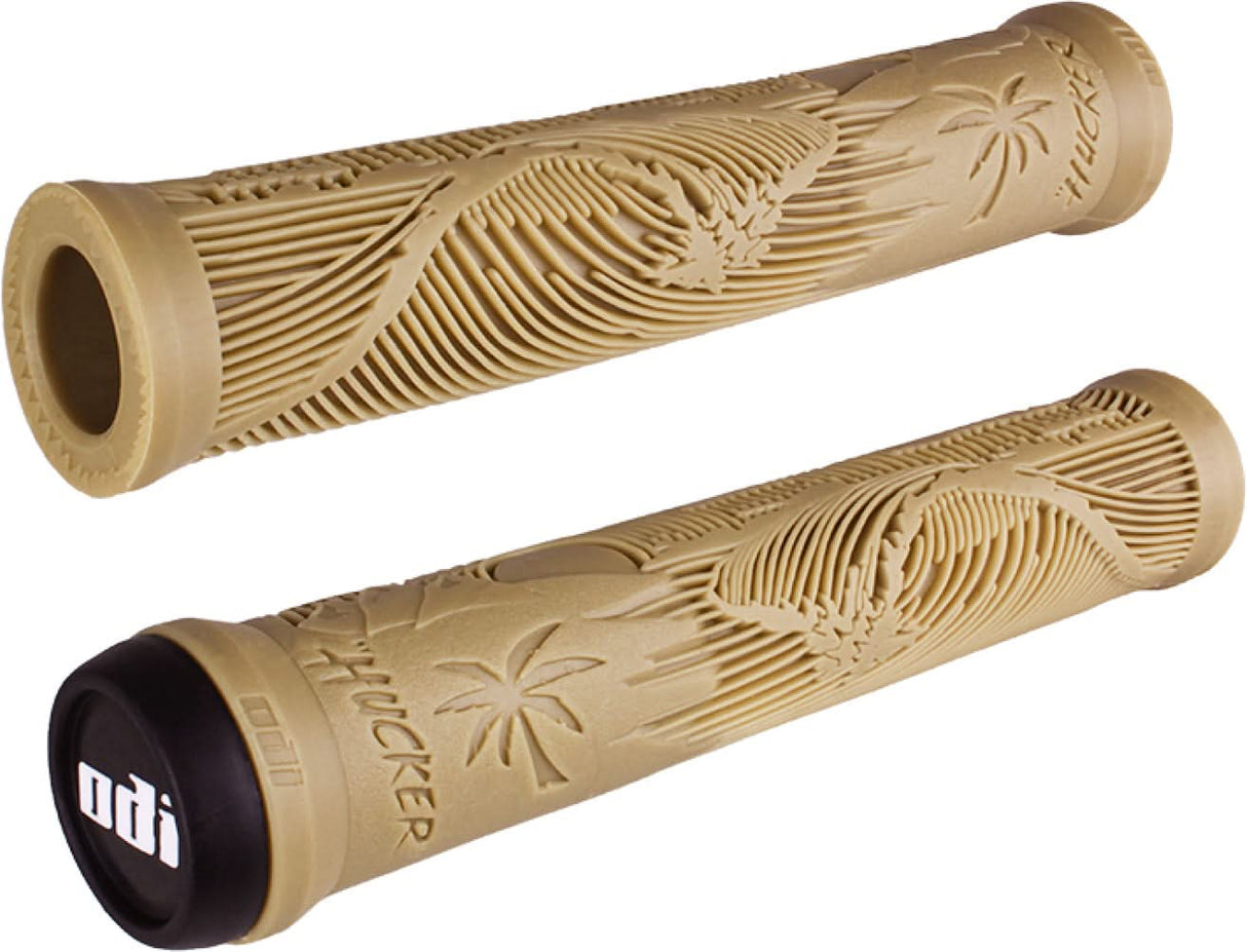 Gripy BMX ODI grips Hucker Flangeless black-blue, 160mm