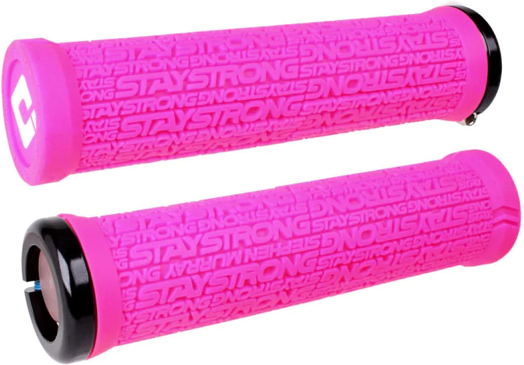 Gripy BMX ODI Stay Strong Reactiv Lock-On v2.1 | Ride Hub