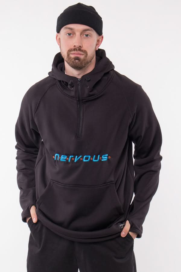 Bluza z Kapturem Nervous SL Tech Black | RideHub