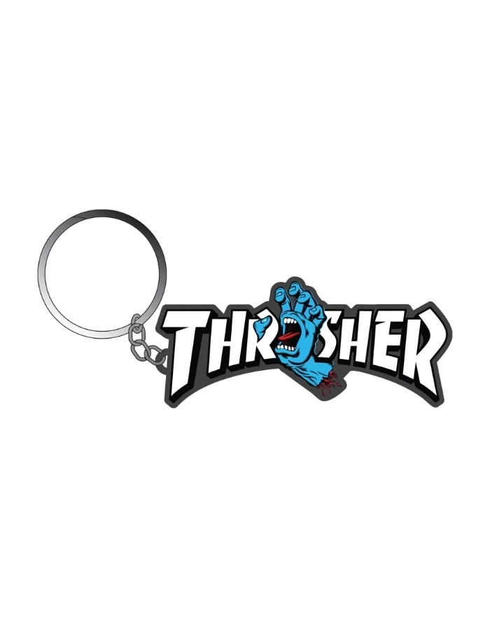 Brelok do kluczy Santa Cruz x Thrasher Screaming Logo | RideHub