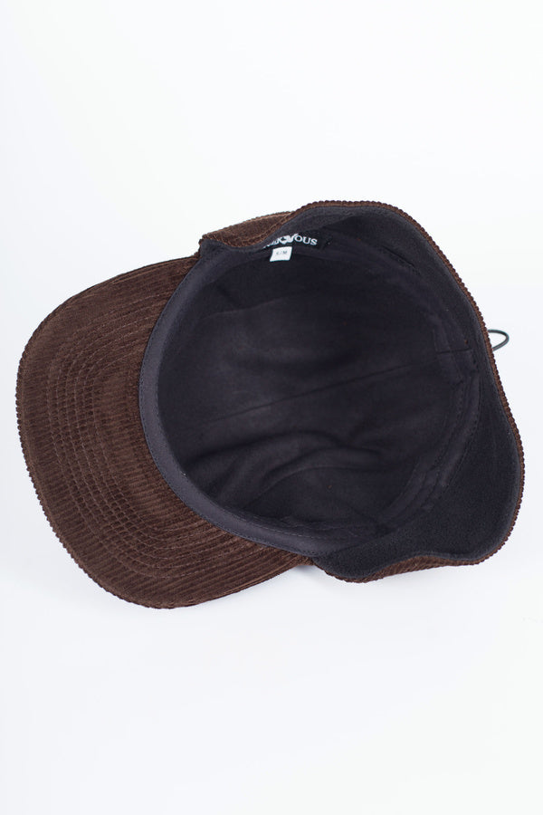 Czapka Nervous 5-Panel Care Cord Classic Brown | RideHub