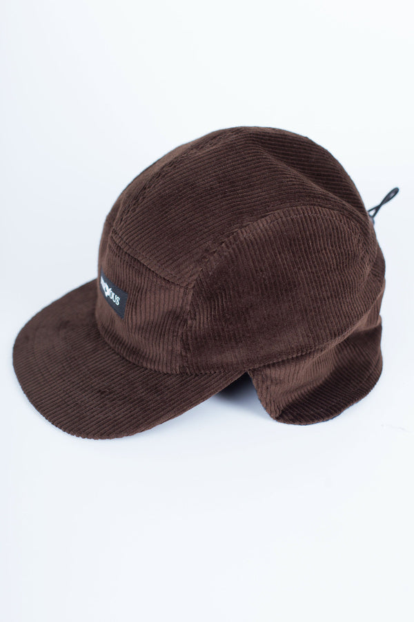 Czapka Nervous 5-Panel Care Cord Classic Brown | RideHub