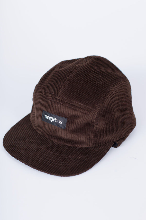 Czapka Nervous 5-Panel Care Cord Classic Brown | RideHub