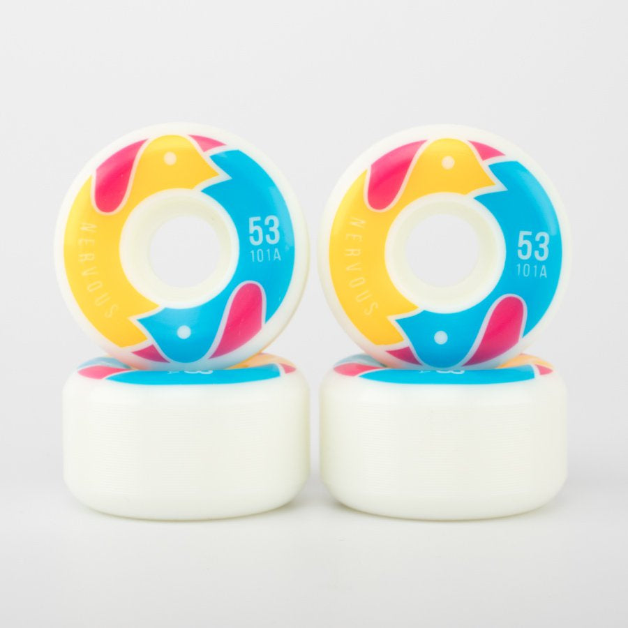 Kółka deskorolkowe Nervous Couple 53 mm / 101A | RideHub