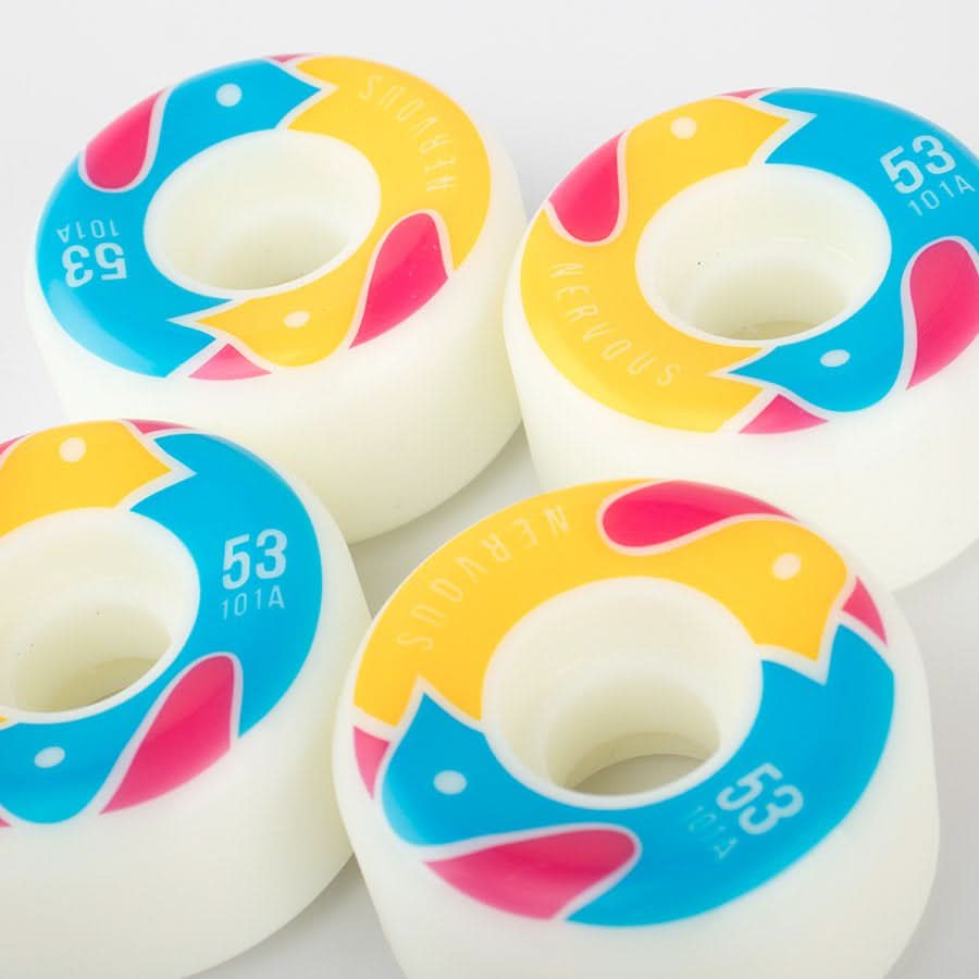 Kółka deskorolkowe Nervous Couple 53 mm / 101A | RideHub