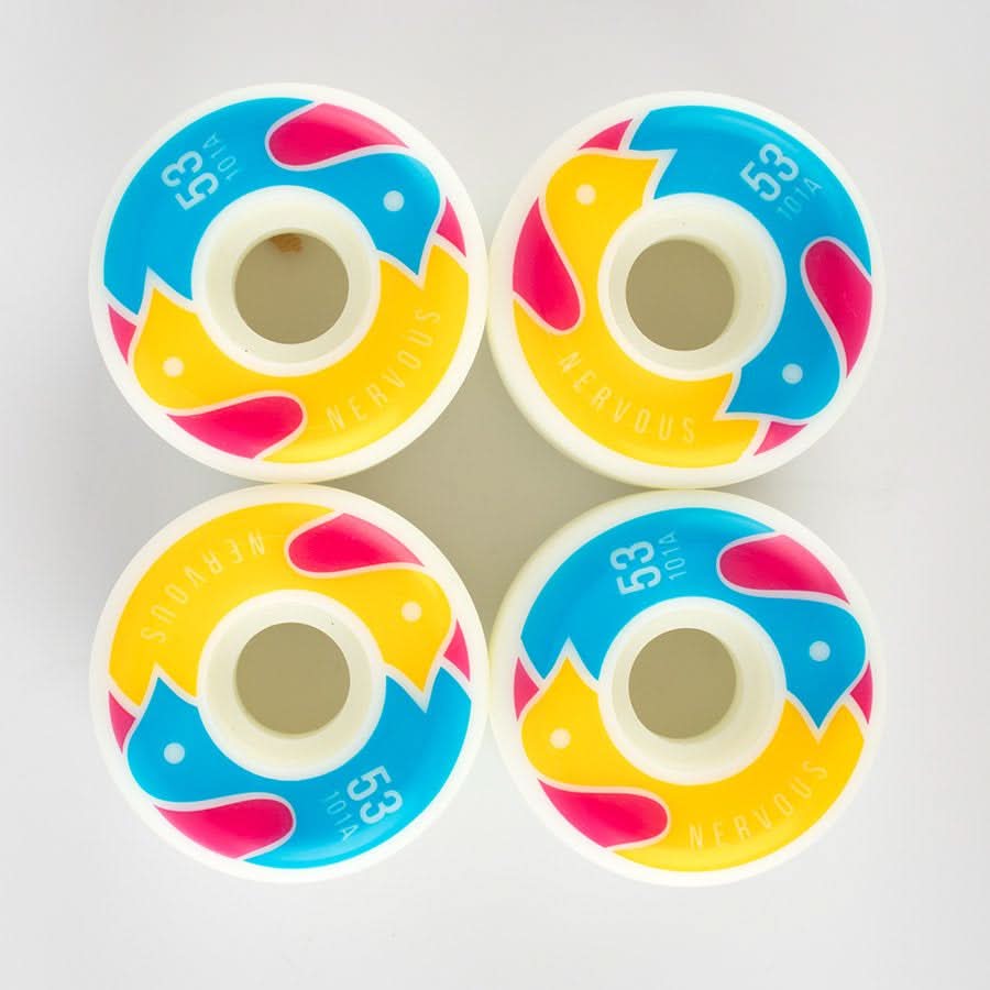 Kółka deskorolkowe Nervous Couple 53 mm / 101A | RideHub