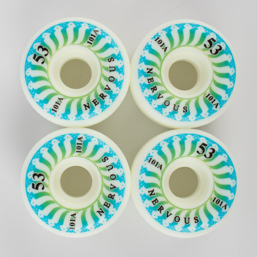 Kółka deskorolkowe Nervous Swirl 53 mm / 101A | RideHub