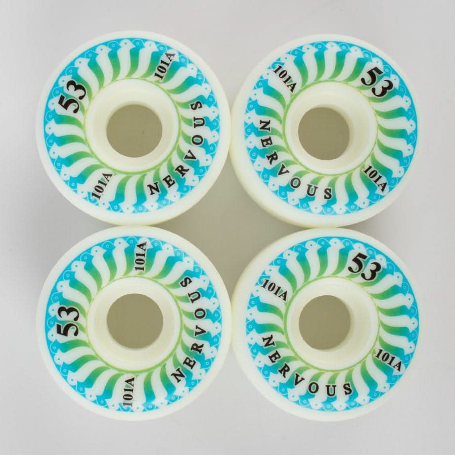 Kółka deskorolkowe Nervous Swirl 53 mm / 101A | RideHub