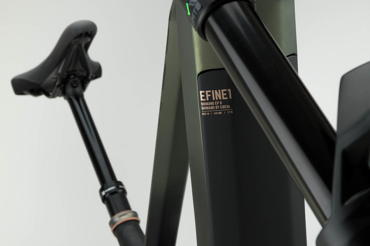 Rower elektryczny NS Bikes E-Fine 1 27.5"/29" Zielony | RideHub