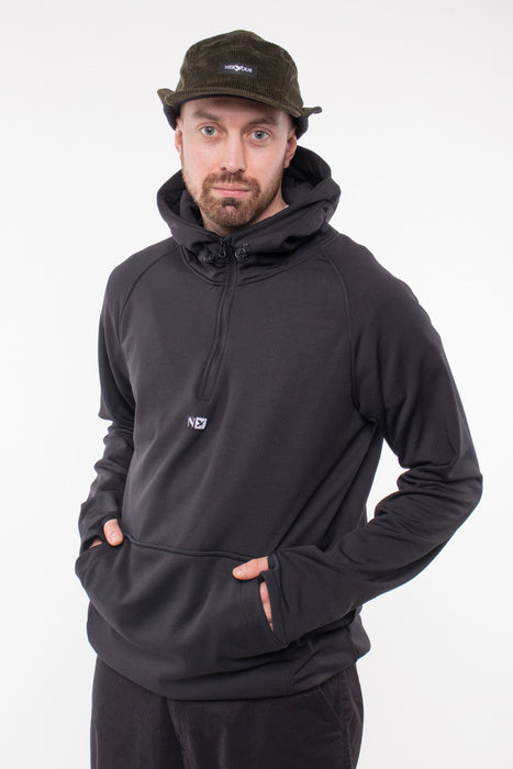 Bluza z Kapturem Nervous SL Initial Black | RideHub