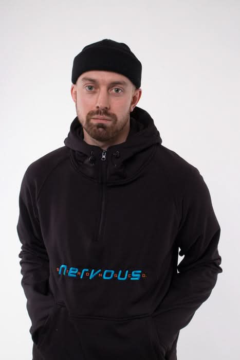 Bluza z Kapturem Nervous SL Tech Black | RideHub