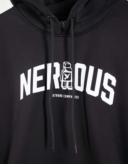 Bluza z Kapturem Nervous & Tabasko Classic Black | RideHub