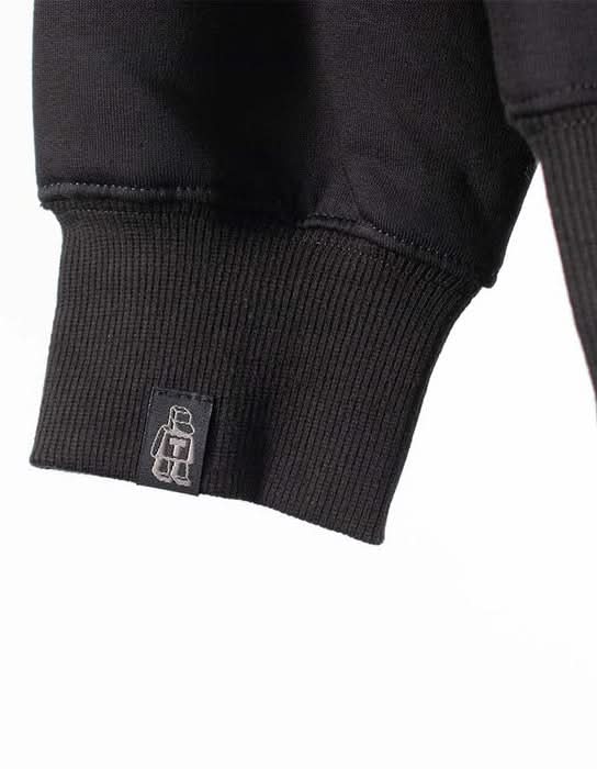 Bluza z Kapturem Nervous & Tabasko Classic Black | RideHub