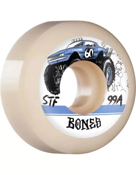 Kółka Bones Pro STF Big Rigs V5 Sidecut 60 mm 99a (4 szt.) | RideHub