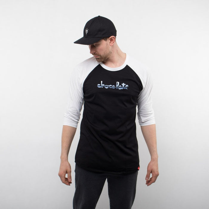 Koszulka Longsleeve Chocolate Lightning Raglan Black/White | RideHub