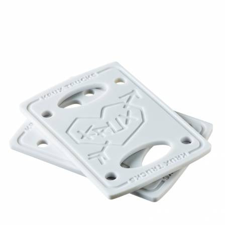 Podkładki Krux Risers 1/4" White | RideHub