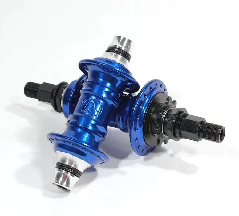 Zestaw piast BMX Profile Mini Hubset Blue| RideHub