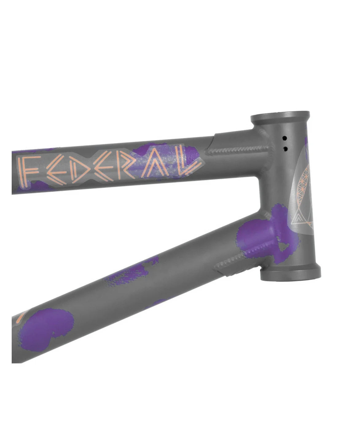 Rama Federal Perrin ICS2 Matt Grey/Purple | RideHub