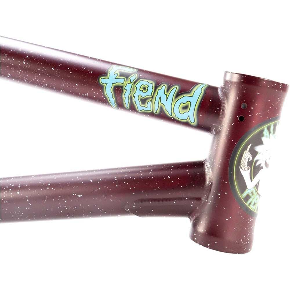 Rama Fiend Reynolds V2 – Promodel Garrett Reynolds Merlot/White Splatter | Ride Hub