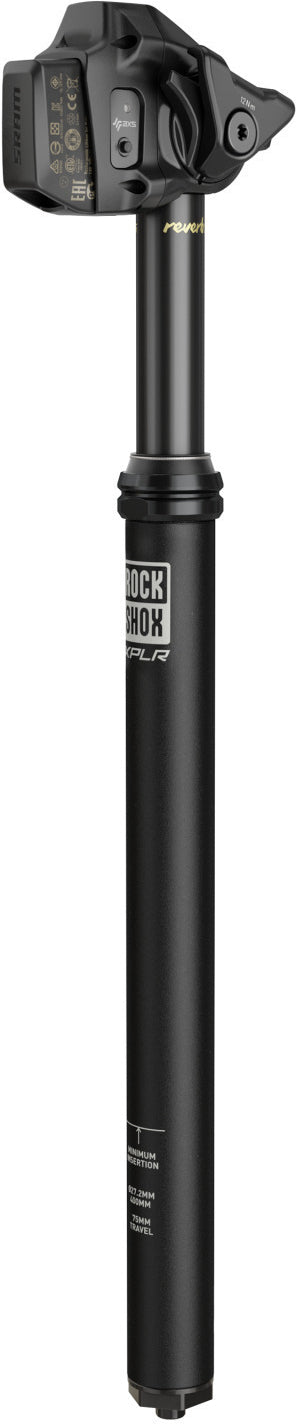 Sztyca RockShox Reverb XPLR AXS 27,2mm | 400mm | 75mm Travel | RideHub
