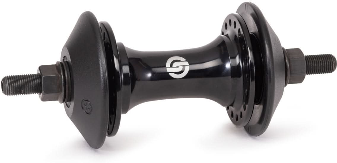 Piasta Przednia SaltPlus EX front hub 3/8" Black x2 hubguards | Ride Hub