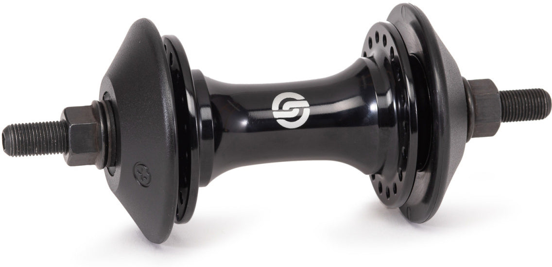 Piasta Przednia SaltPlus EX front hub 3/8" Black x2 hubguards | Ride Hub