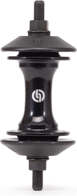Piasta Przednia SaltPlus EX front hub 3/8" Black x2 hubguards | Ride Hub