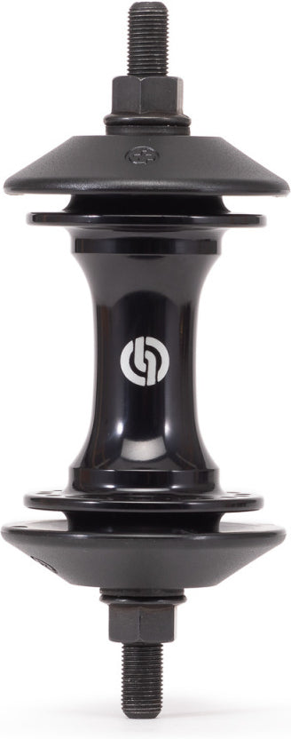 Piasta Przednia SaltPlus EX front hub 3/8" Black x2 hubguards | Ride Hub