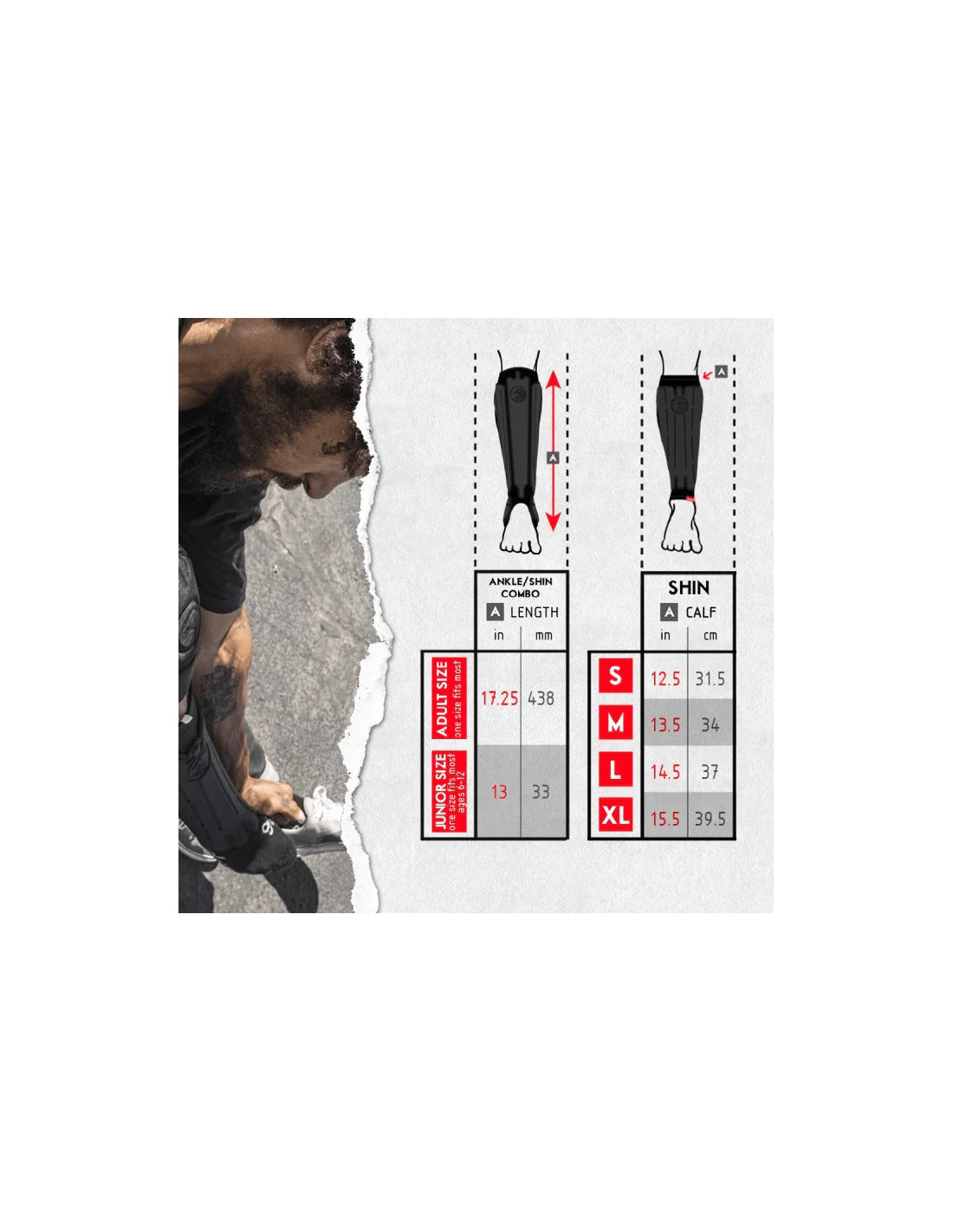 Ochraniacze Piszczeli BMX Shadow Invisa-Lite Shin Pads | RideHub