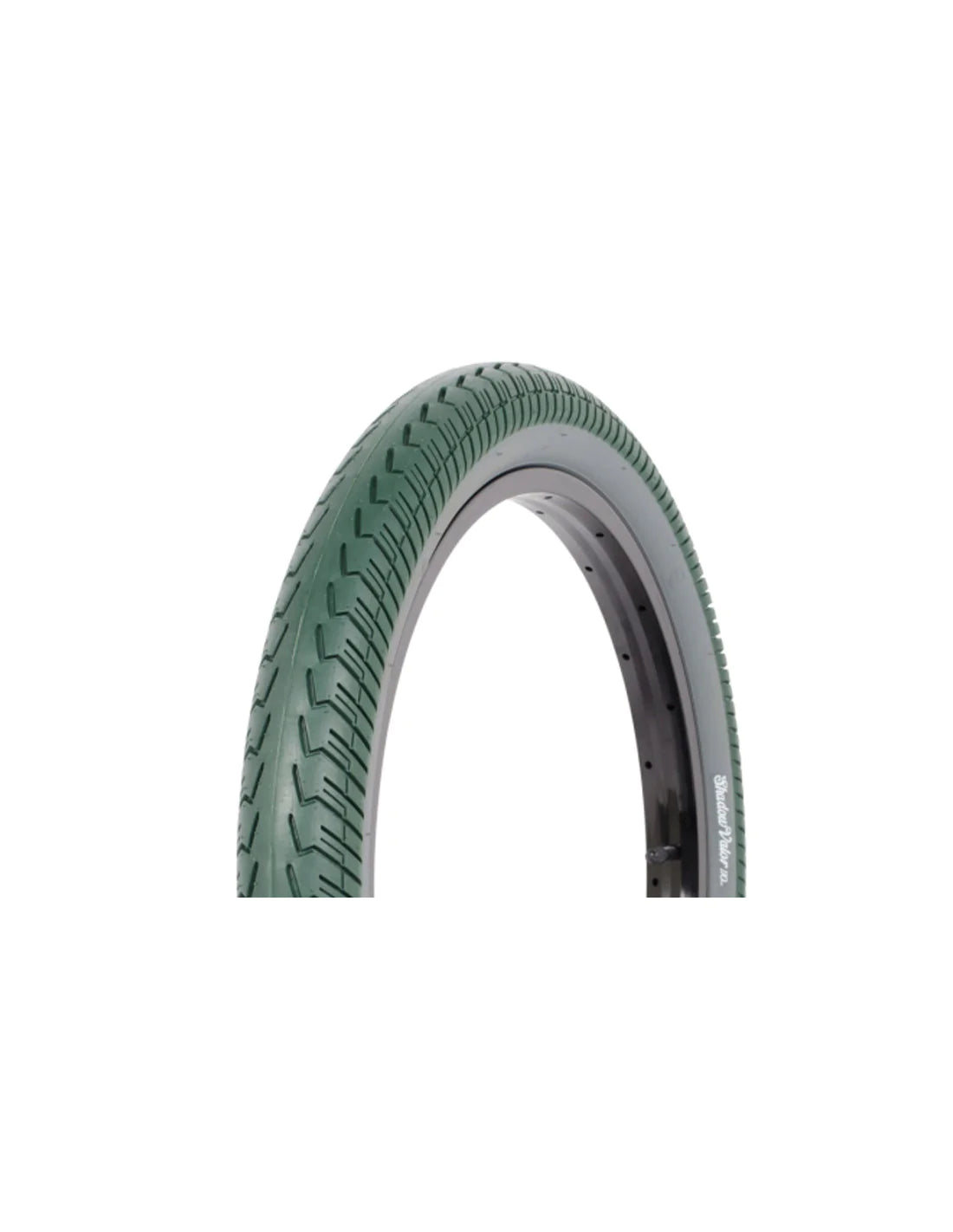 Opona BMX Shadow Valor Grey/Green Tire | RideHub