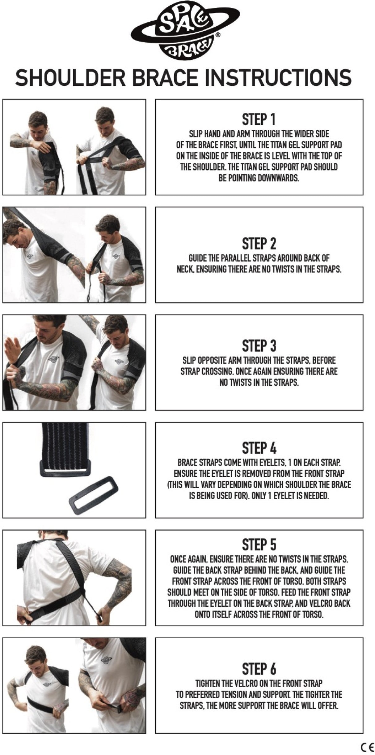 Stabilizator barku Space Brace - ochrona i wsparcie | Ride Hub