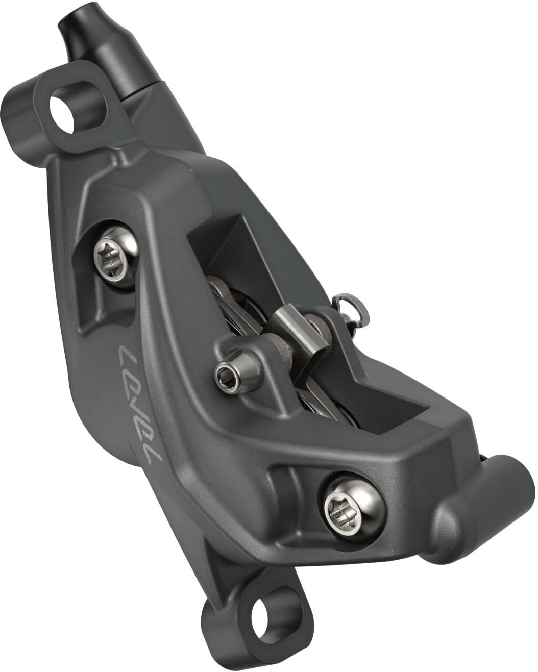 SRAM Bremse Level Bronze Stealth - vorne darkpolar, 950mm Leitung, 4 Kolben ohne Rotor/Adapter