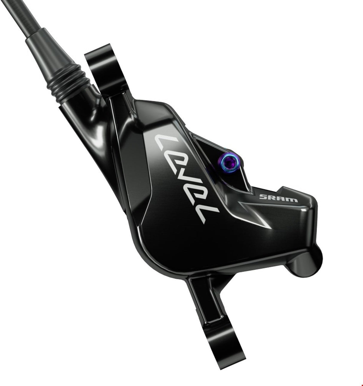 Disc Brake Level Ultimate, Carbon Lever, Rainbow Hardware, Black Front 950mm Hos