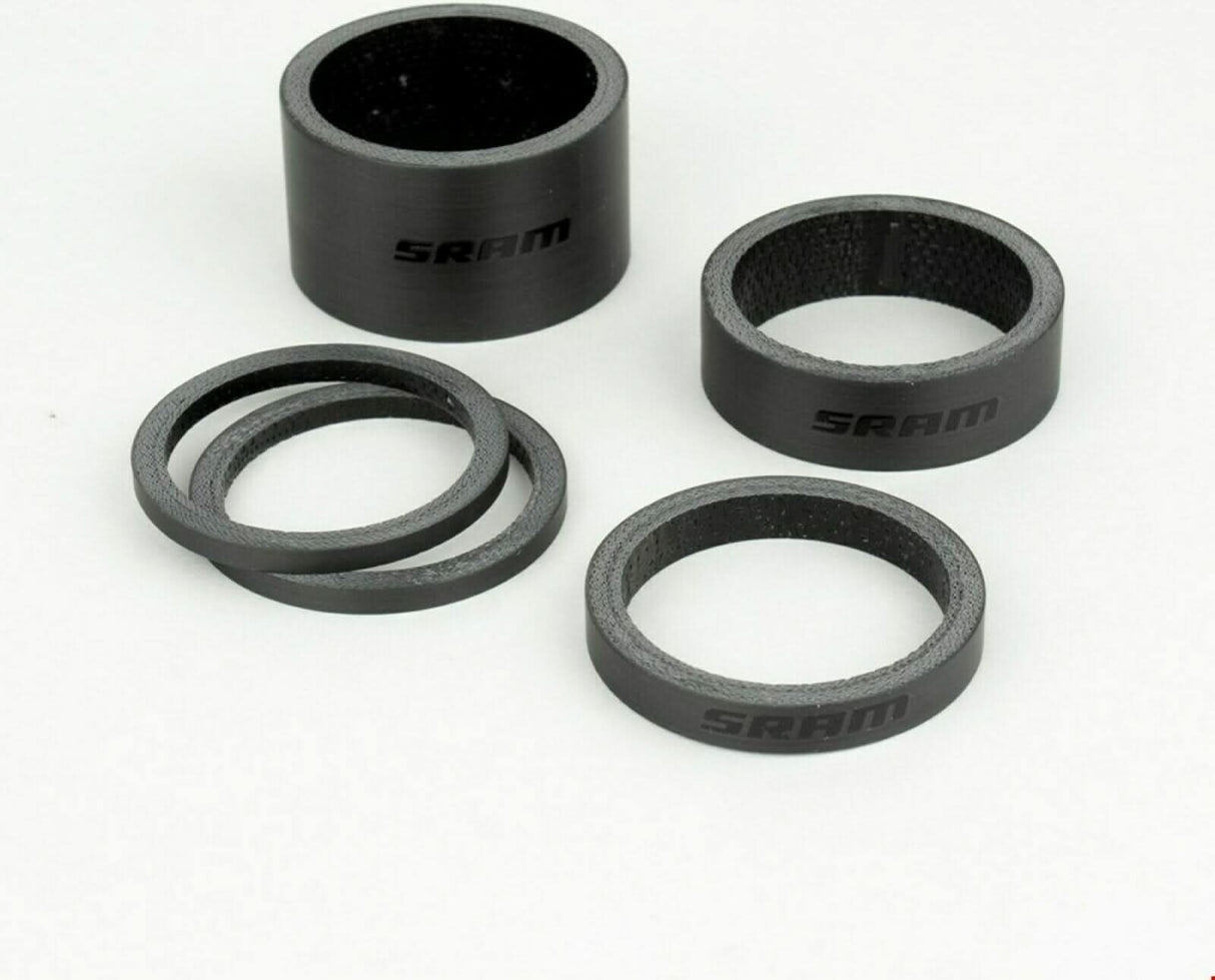 Podkładki pod stery Carbon Headset Spacers | Ride Hub