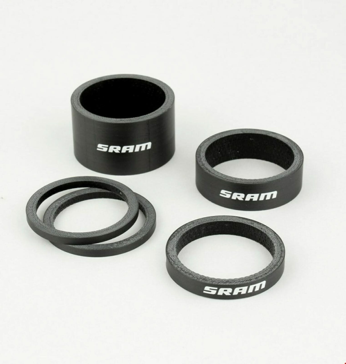 Podkładki pod stery Carbon Headset Spacers | Ride Hub