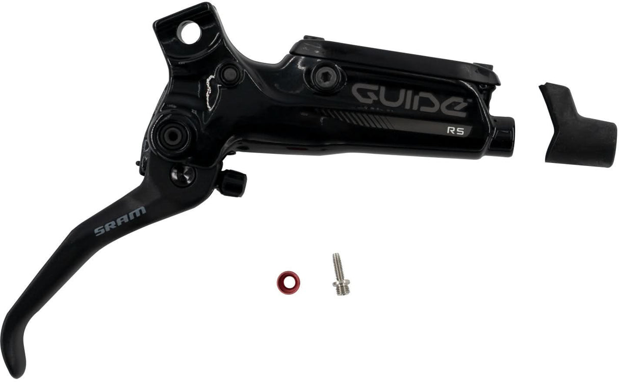 DISC BRAKE LEVER ASSEMBLY - ALUMINUM LEVER (ASSEMBLED, NO HOSE, INCLUDES BARB &