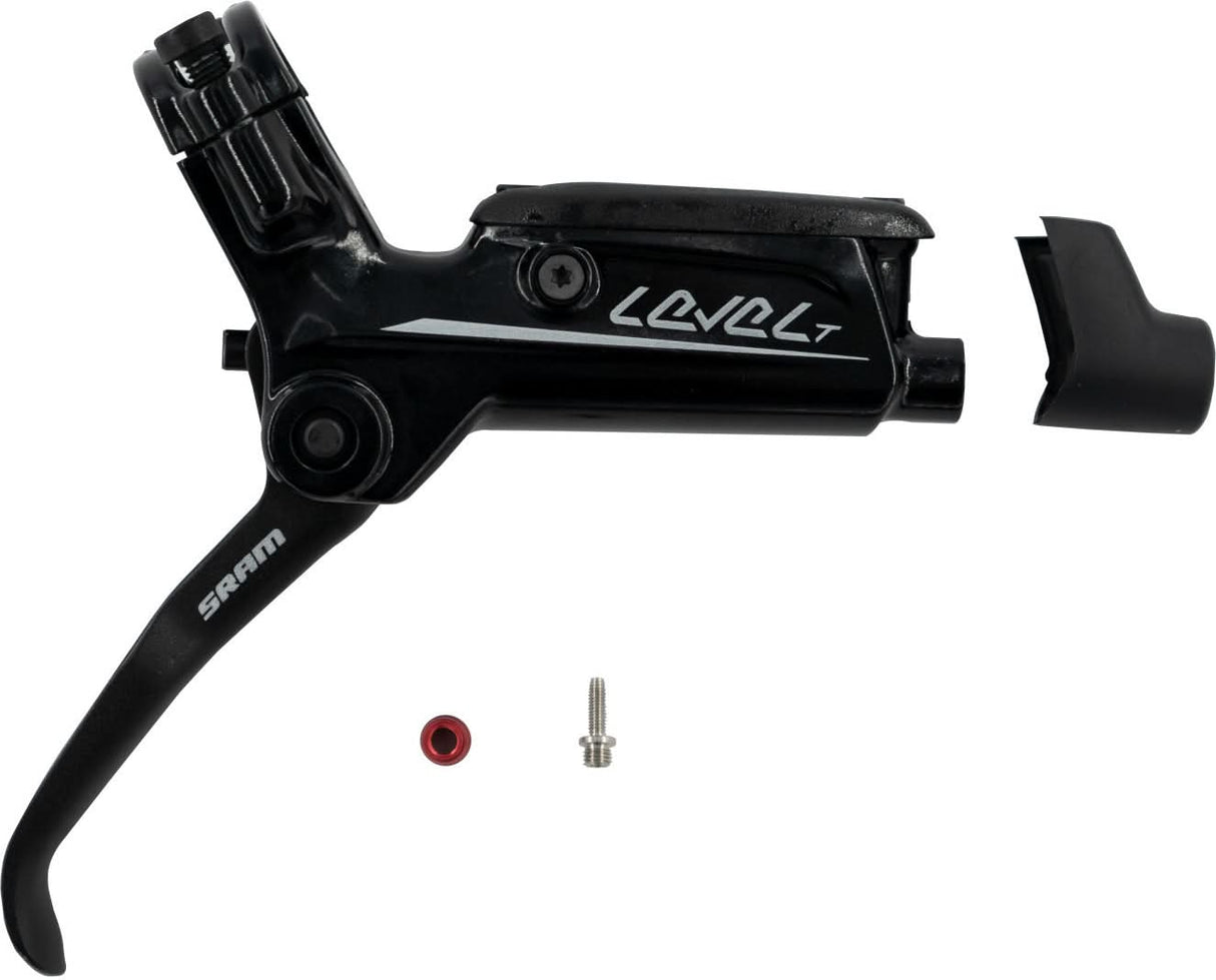 DISC BRAKE LEVER ASSEMBLY - ALUMINUM LEVER (ASSEMBLED, NO HOSE, INCLUDES BARB & OLIVE) VERSION 2 GLO
