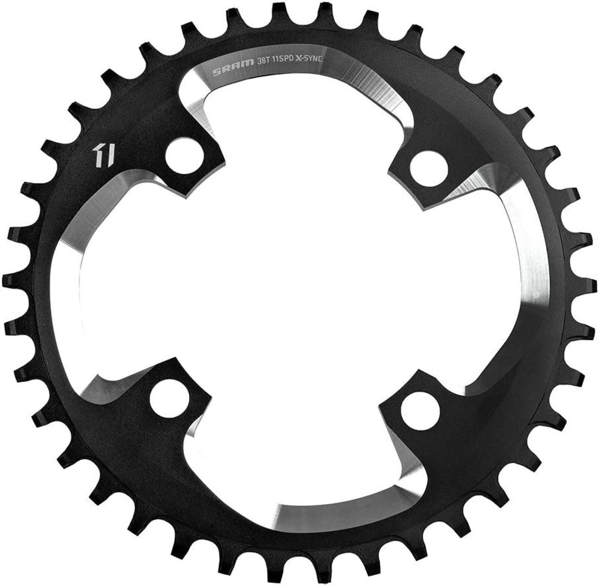 CHAIN RING MTB 36T 104 AL4 1X10 BLAST BLACK