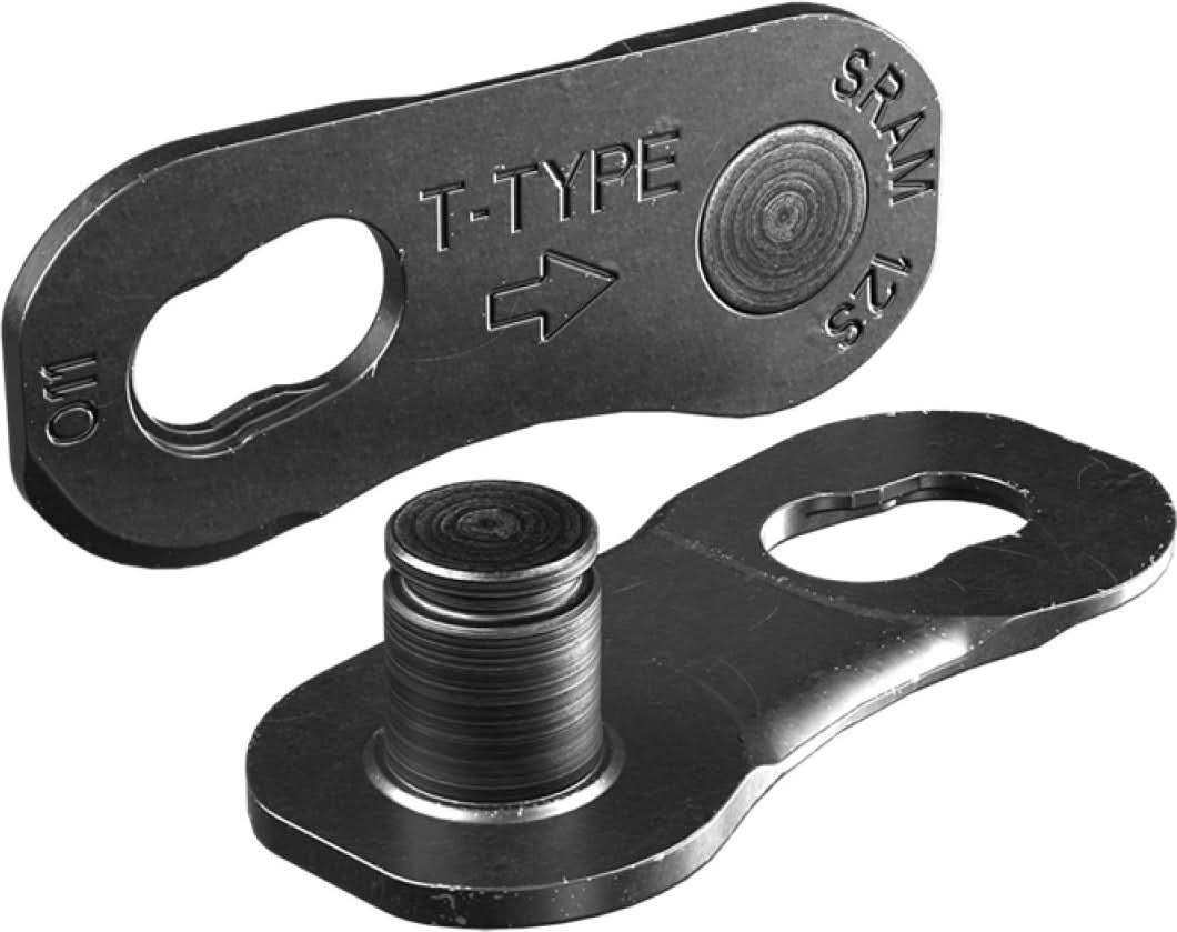 Spinka SRAM PowerLock T-Type 12s, 4 sztuki, czarna | Ride Hub
