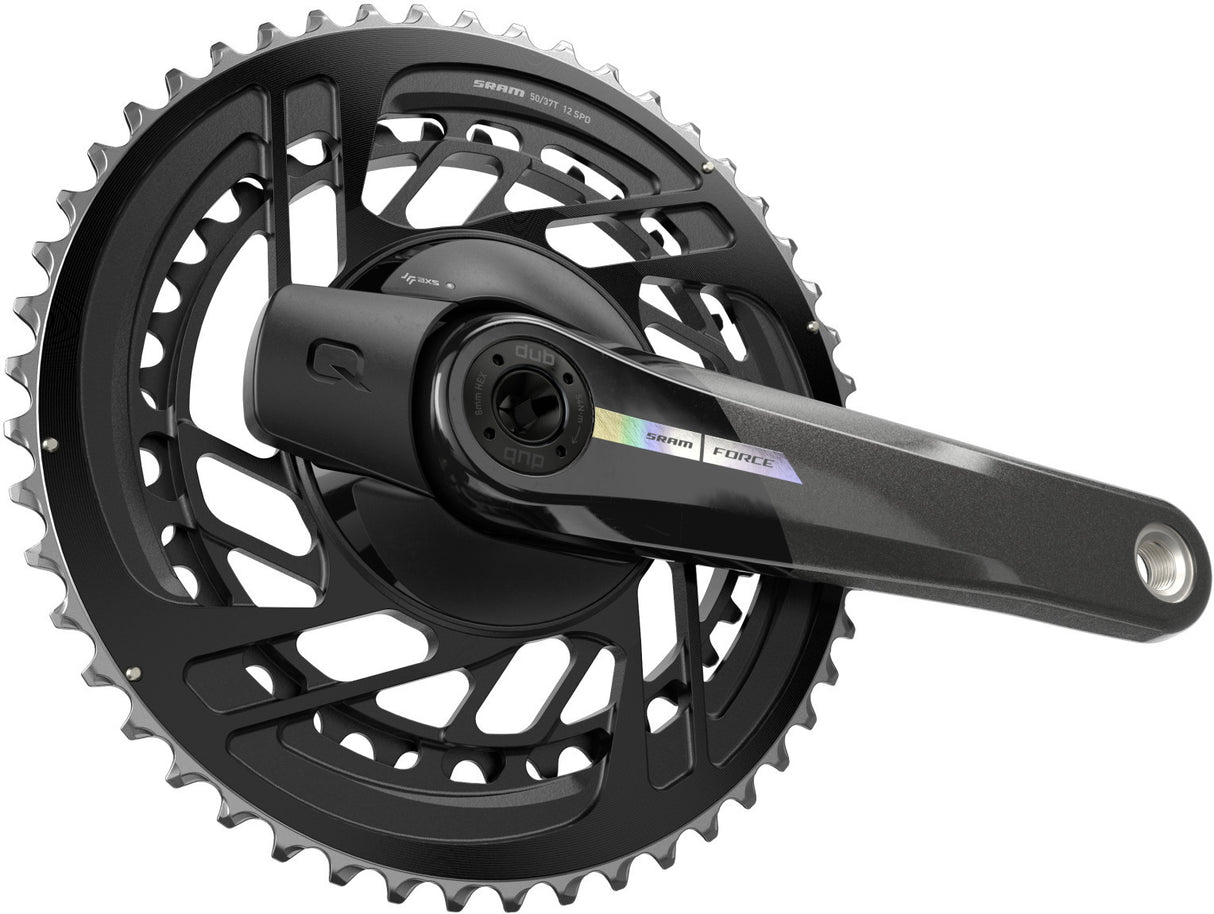 SRAM Kurbelgarnitur Quarq Force 1x AXS 40T DM, 165mm, Achsmessung ohne Innenlager, DUB