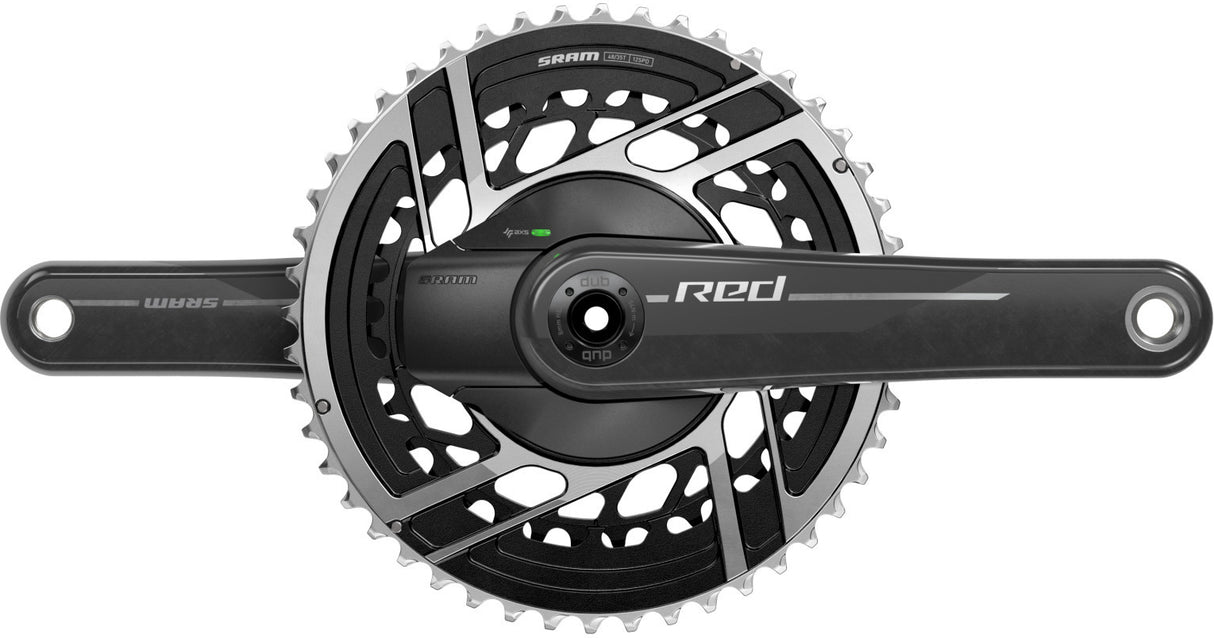 Korba z miernikiem mocy Quarq SRAM RED E1 Crankset | Ride Hub