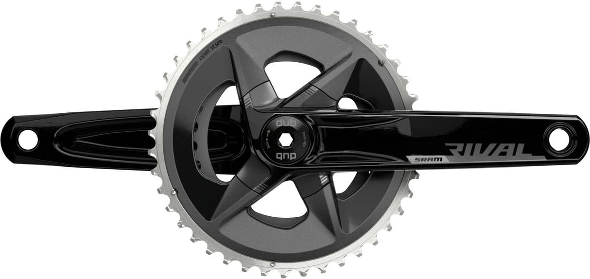 SRAM Kurbelgarnitur Rival WIDE 165mm, 43-30 ohne Innenlager, DUB